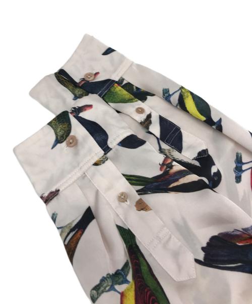 PAUL SMITH（ポールスミス）PAUL SMITH (ポールスミス) スワロウズプリント ブラウス ピンク サイズ:40の古着・服飾アイテム