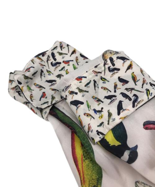 PAUL SMITH（ポールスミス）PAUL SMITH (ポールスミス) スワロウズプリント ブラウス ピンク サイズ:40の古着・服飾アイテム