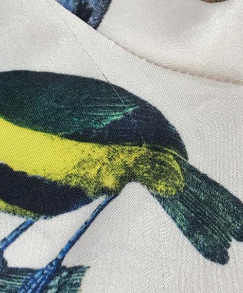 PAUL SMITH（ポールスミス）PAUL SMITH (ポールスミス) スワロウズプリント ブラウス ピンク サイズ:40の古着・服飾アイテム