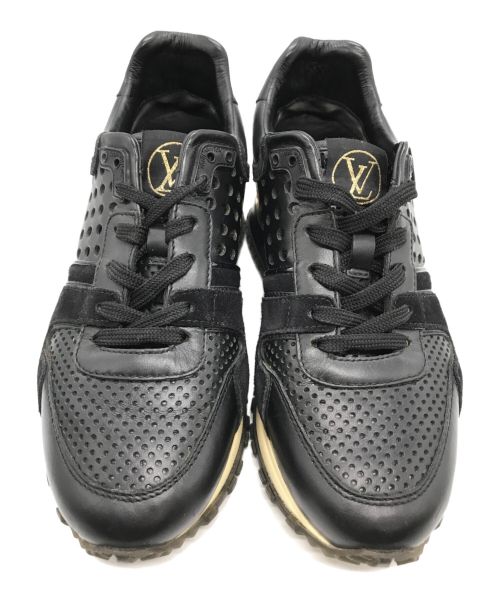 LOUIS VUITTON（ルイ ヴィトン）LOUIS VUITTON (ルイ ヴィトン) ランアウェイ・ライン スニーカー ブラック サイズ:34の古着・服飾アイテム