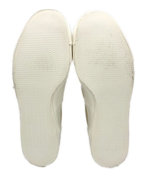 45R（フォーティファイブ・アール）45R (フォーティーファイブアール) リネンダックのスニーカー ベージュ サイズ:23の古着・服飾アイテム