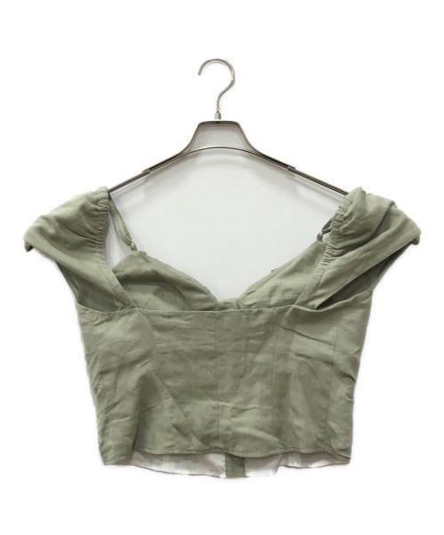 jacquemus（ジャックムス）jacquemus (ジャックムス) ビスチェ カーキ サイズ:Lの古着・服飾アイテム