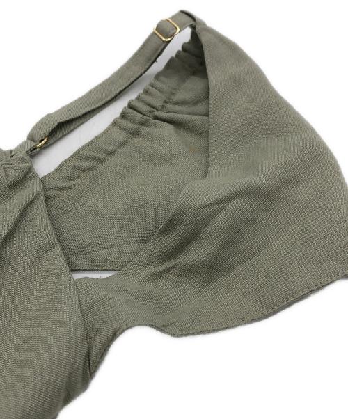 jacquemus（ジャックムス）jacquemus (ジャックムス) ビスチェ カーキ サイズ:Lの古着・服飾アイテム