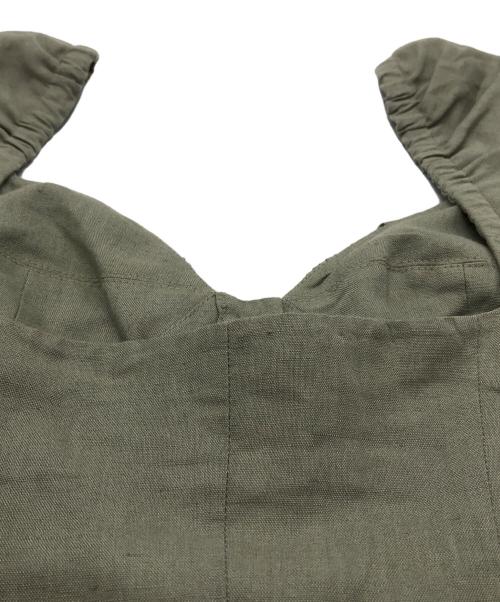 jacquemus（ジャックムス）jacquemus (ジャックムス) ビスチェ カーキ サイズ:Lの古着・服飾アイテム