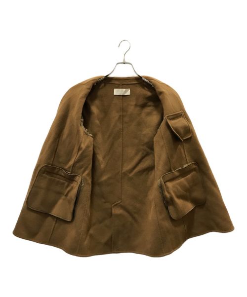 Plage（プラージュ）Plage (プラージュ) ハミルトン マニッシュ ジャケット ブラウン サイズ:36 未使用品の古着・服飾アイテム