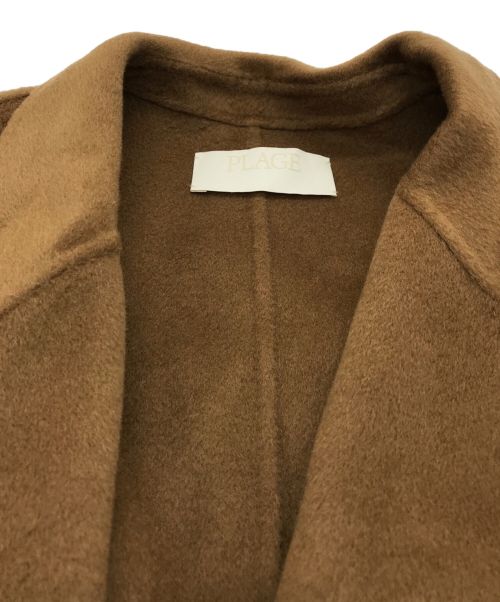 Plage（プラージュ）Plage (プラージュ) ハミルトン マニッシュ ジャケット ブラウン サイズ:36 未使用品の古着・服飾アイテム