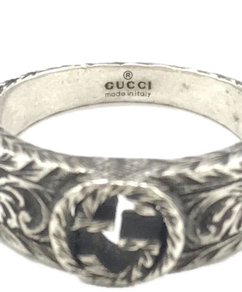 GUCCI（グッチ）GUCCI (グッチ) インターロッキングG シルバーリング シルバー サイズ:下記参照の古着・服飾アイテム