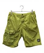 STONE ISLANDストーンアイランド）の古着「ナイロンメタルパンツ」｜イエロー