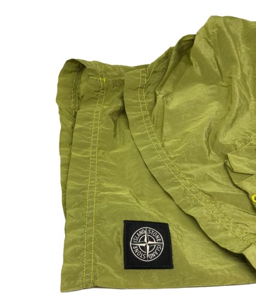 STONE ISLAND（ストーンアイランド）STONE ISLAND (ストーンアイランド) ナイロンメタルパンツ イエロー サイズ:Mの古着・服飾アイテム