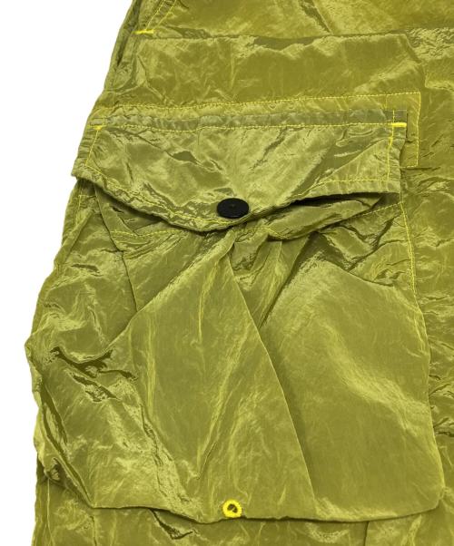 STONE ISLAND（ストーンアイランド）STONE ISLAND (ストーンアイランド) ナイロンメタルパンツ イエロー サイズ:Mの古着・服飾アイテム