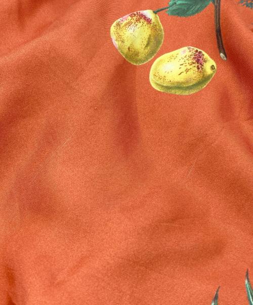 CABAN（キャバン）CABAN (キャバン) BLOOMIN' ART プリントロングワンピース オレンジ サイズ:Sの古着・服飾アイテム