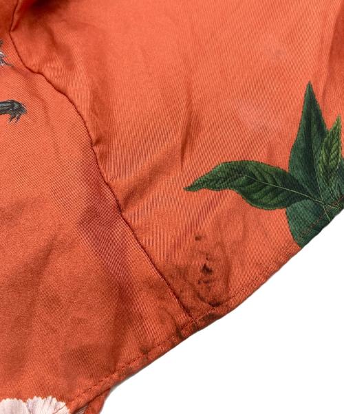 CABAN（キャバン）CABAN (キャバン) BLOOMIN' ART プリントロングワンピース オレンジ サイズ:Sの古着・服飾アイテム