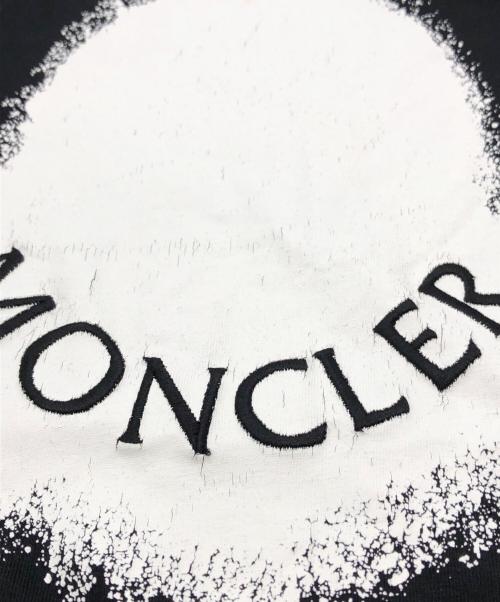 MONCLER（モンクレール）MONCLER (モンクレール) プリントTシャツ ブラック サイズ:Sの古着・服飾アイテム