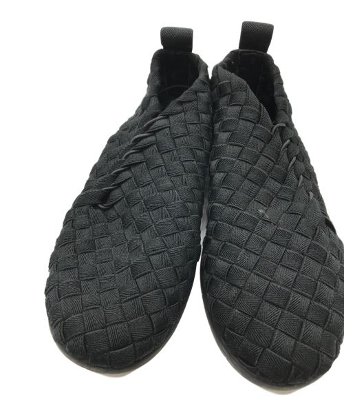 BOTTEGA VENETA（ボッテガベネタ）BOTTEGA VENETA (ボッテガベネタ) イントレチャートスニーカー ブラック サイズ:42の古着・服飾アイテム