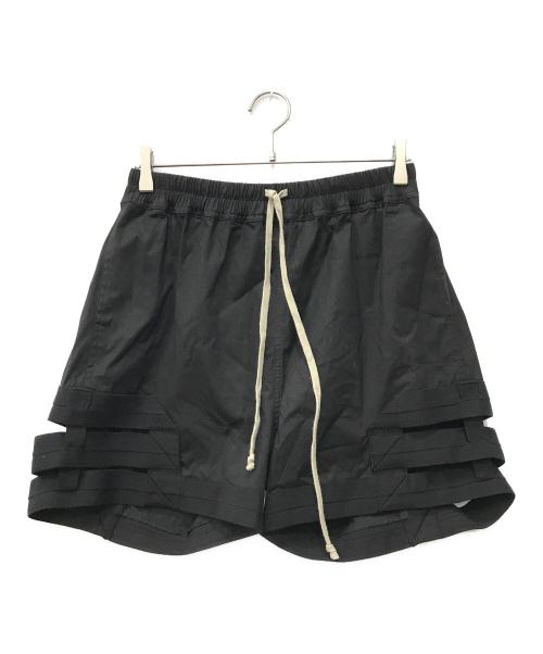 RICK OWENS（リックオウエンス）RICK OWENS (リックオウエンス) エラスティックスパルタンボクサーパンツ ブラック サイズ:IT46の古着・服飾アイテム