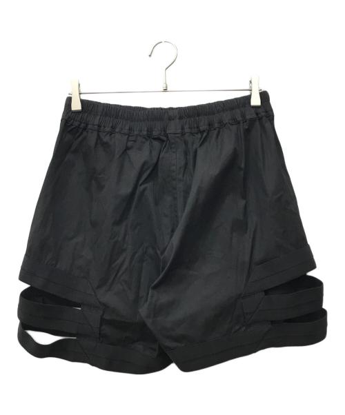 RICK OWENS（リックオウエンス）RICK OWENS (リックオウエンス) エラスティックスパルタンボクサーパンツ ブラック サイズ:IT46の古着・服飾アイテム