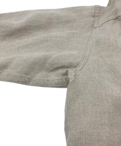 SLOW（スロウ）SLOW (スロウ) リネントラッカージャケット ベージュ サイズ:Mの古着・服飾アイテム