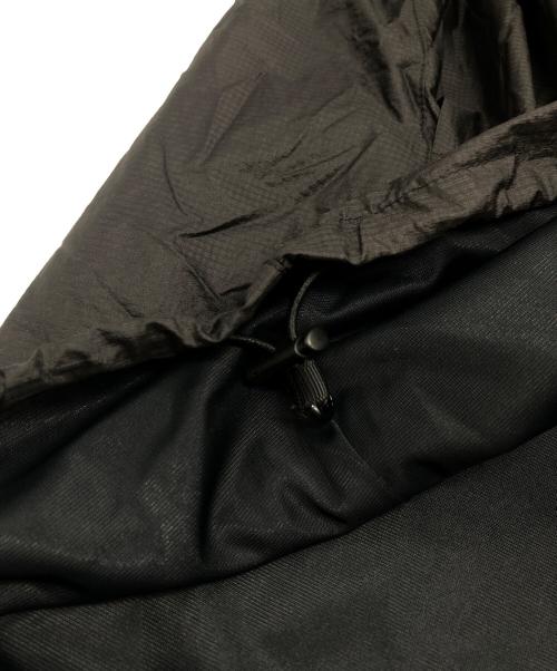 Graphpaper（グラフペーパー）Graphpaper (グラフペーパー) PERTEX QUANTUM AIR Ripstop Regular Collar Pullover ブラック サイズ:1の古着・服飾アイテム