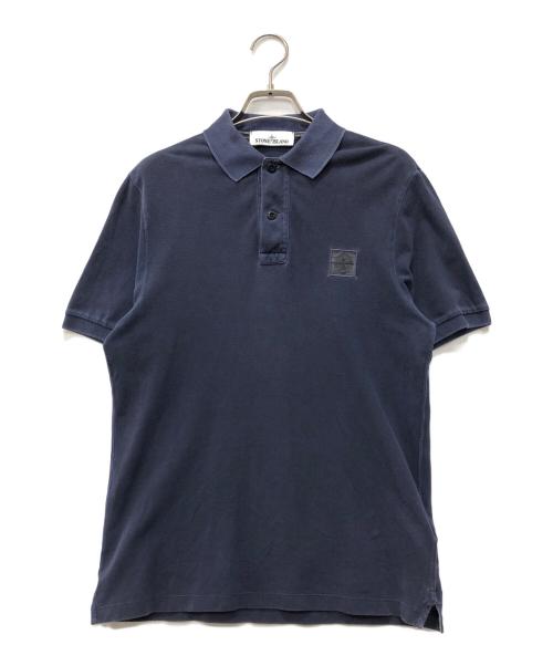 STONE ISLAND（ストーンアイランド）STONE ISLAND (ストーンアイランド) ポロシャツ ネイビー サイズ:Sの古着・服飾アイテム
