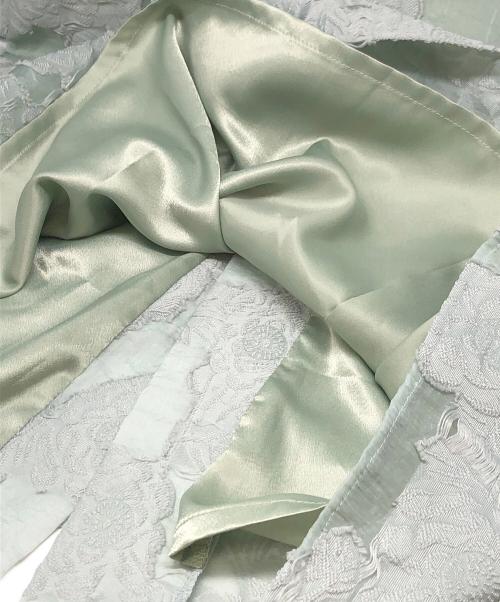 Ameri（アメリ）AMERI (アメリ) FLOWER JACQUARD STRAIGHT DRESS グリーン サイズ:Sの古着・服飾アイテム