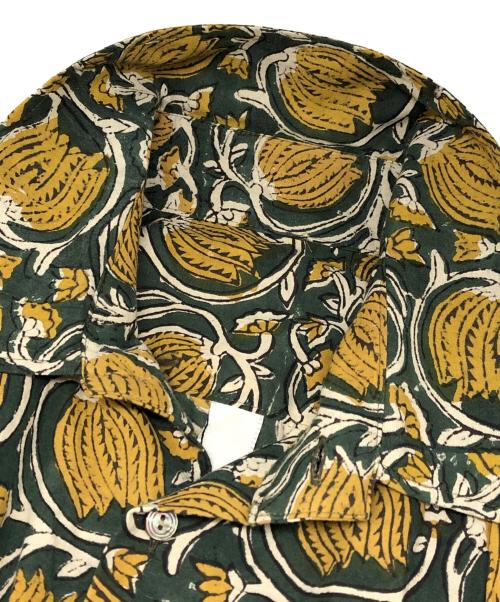 Edwina Horl（エドウィナ ホール）Edwina Horl (エドウィナ ホール) 花柄シャツ グリーン サイズ:Sの古着・服飾アイテム