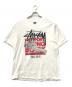 stussy（ステューシー）の古着「World Tour Collection T-shirt」｜ホワイト