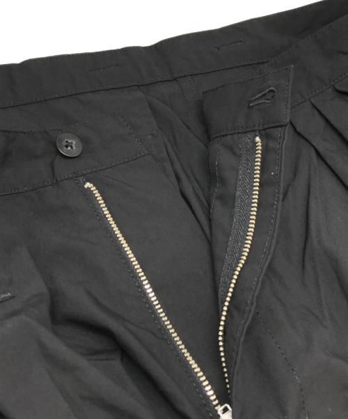 Porter Classic（ポータークラシック）Porter Classic (ポータークラシック) 3タックショーツ ブラック サイズ:Lの古着・服飾アイテム