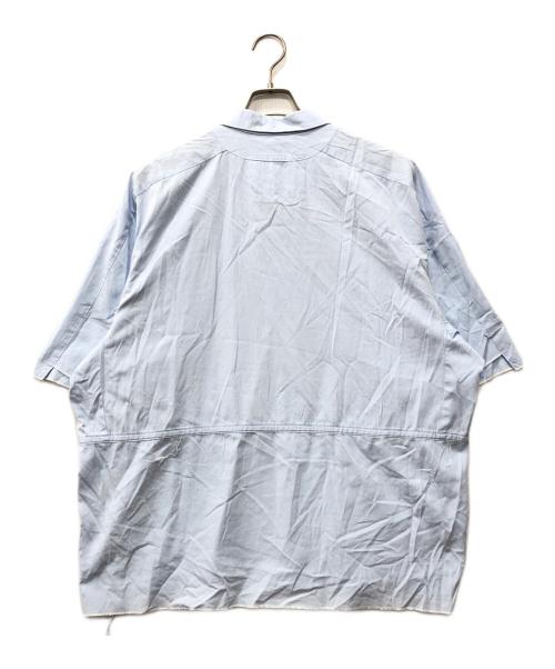 CAMIEL FORTGENS（カミエルフォートヘンス）CAMIEL FORTGENS (カミエルフォートヘンス) プルオーバーシャツ ブルー サイズ:Lの古着・服飾アイテム