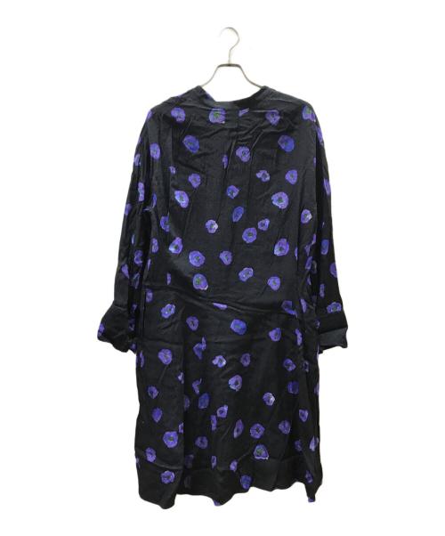 christian wijnants（クリスチャン ワイナンツ）christian wijnants (クリスチャン ワイナンツ) 花柄ワンピース ネイビー サイズ:34の古着・服飾アイテム