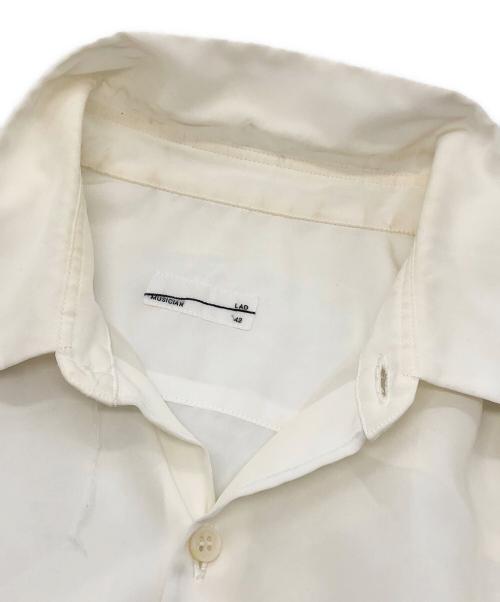 LAD MUSICIAN（ラッドミュージシャン）LAD MUSICIAN (ラッドミュージシャン) DECHINE BIG SHIRT ホワイト サイズ:42の古着・服飾アイテム