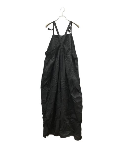 fog linen work（フォグリネンワーク）fog linen work (フォグリネンワーク) ブルーマサロペット ブラック サイズ:FREE 未使用品の古着・服飾アイテム