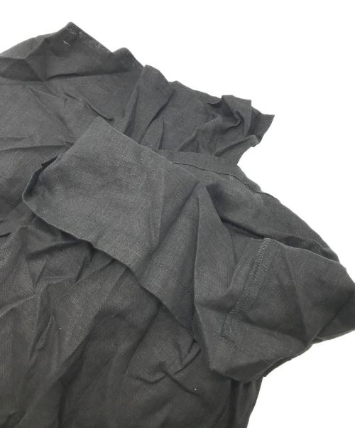 fog linen work（フォグリネンワーク）fog linen work (フォグリネンワーク) ブルーマサロペット ブラック サイズ:FREE 未使用品の古着・服飾アイテム