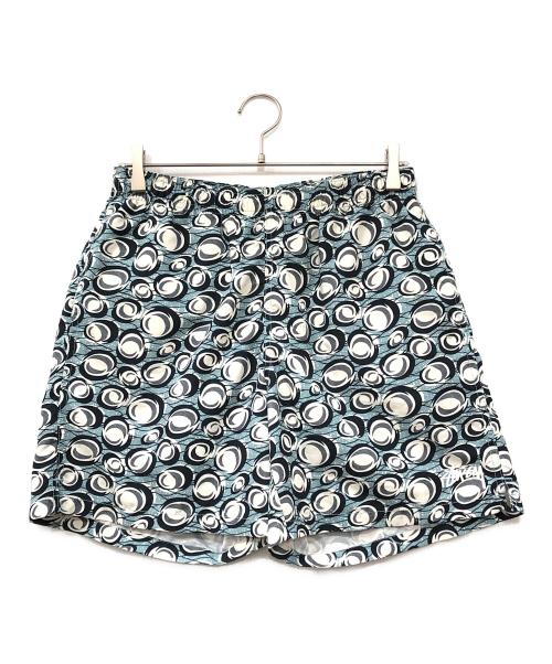 stussy（ステューシー）stussy (ステューシー) スイムショーツ グリーン サイズ:Sの古着・服飾アイテム