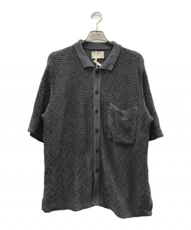 トップス YOKE 23ss HERRINGBONE MESH SHIRT 3005017322456044_01_8233w.jpeg