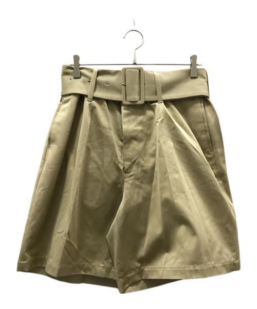 FACETASM（ファセッタズム）FACETASM (ファセッタズム) BIG HEART SHORT PANTS ベージュ サイズ:3 未使用品の古着・服飾アイテム