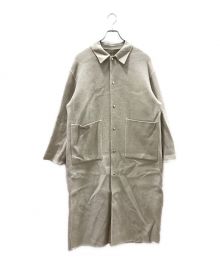 DEPAREILLE（デパリエ）の古着「ステンカラーダブルフェイスコート」｜ベージュ