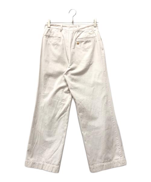 45R（フォーティファイブ・アール）45R (フォーティファイブ・アール) おこめチノの908パンツ アイボリー サイズ:1の古着・服飾アイテム