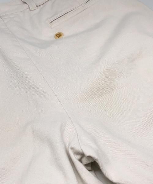 45R（フォーティファイブ・アール）45R (フォーティファイブ・アール) おこめチノの908パンツ アイボリー サイズ:1の古着・服飾アイテム