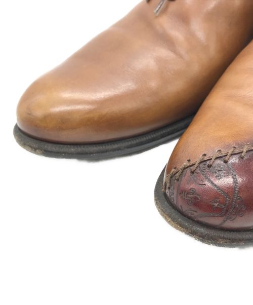 Berluti（ベルルッティ）Berluti (ベルルッティ) ラピエセルプリゼレザーシューズ ブラウン サイズ:8の古着・服飾アイテム