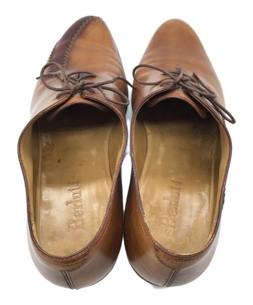 Berluti（ベルルッティ）Berluti (ベルルッティ) ラピエセルプリゼレザーシューズ ブラウン サイズ:8の古着・服飾アイテム