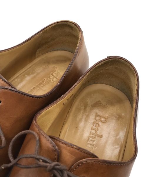 Berluti（ベルルッティ）Berluti (ベルルッティ) ラピエセルプリゼレザーシューズ ブラウン サイズ:8の古着・服飾アイテム