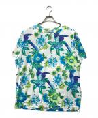ETROエトロ）の古着「総柄Tシャツ」｜ホワイト×ブルー