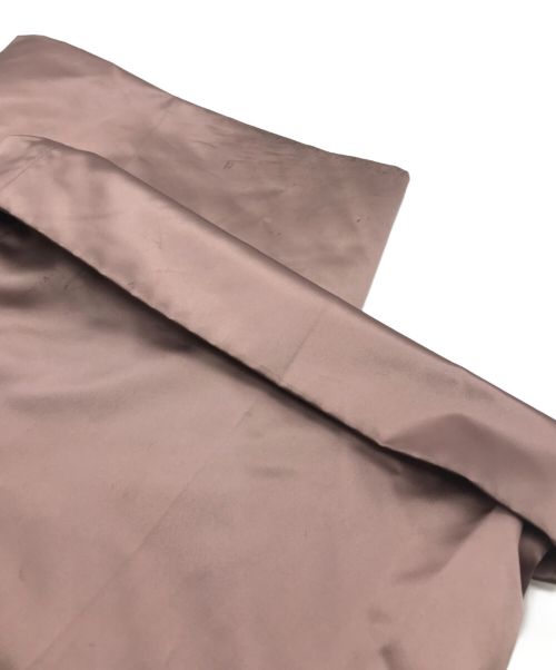 JOHN LAWRENCE SULLIVAN（ジョン ローレンス サリバン）JOHN LAWRENCE SULLIVAN (ジョン ローレンス サリバン) Satin Wide Trousers ピンク サイズ:46の古着・服飾アイテム