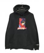 HYPLANDハイプランド）の古着「パーカー」｜ブラック