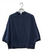 45rpm45アールピーエム）の古着「スーピマ天竺のドルマンTシャツ」｜ネイビー