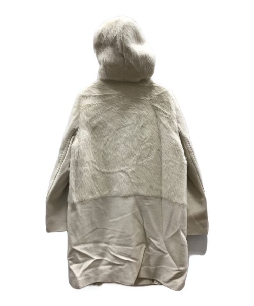 Max Mara Studio（マックスマーラ ストゥディオ）Max Mara Studio (マックスマーラ ストゥディオ) アルパカウールフーデッドコート ベージュ サイズ:40の古着・服飾アイテム