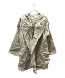 Vlas Blomme（ヴラスブラム）の古着「リネンコート」｜ベージュ