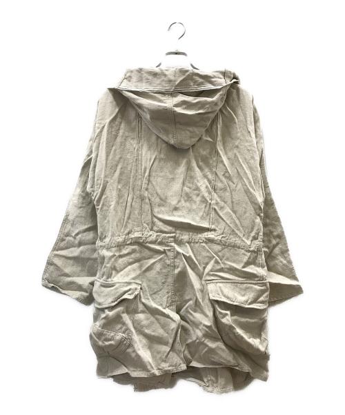 Vlas Blomme（ヴラスブラム）Vlas Blomme (ヴラスブラム) リネンコート ベージュ サイズ:2の古着・服飾アイテム
