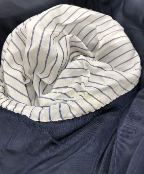 TOMORROW LAND PILGRIM（トゥモローランド ピルグリム）TOMORROW LAND PILGRIM (トゥモローランド ピルグリム) ウールアルパカツイード ダブルブレストチェスターフィールドコート グレー サイズ:46の古着・服飾アイテム