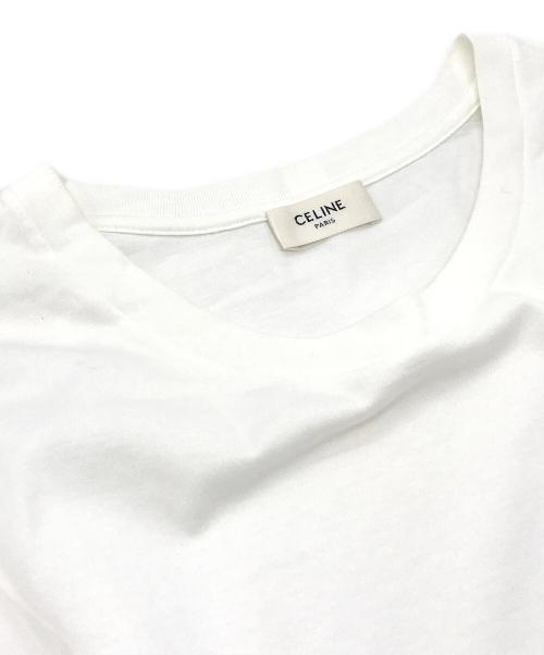 CELINE（セリーヌ）CELINE (セリーヌ) エンブロイダリー Tシャツ ホワイト サイズ:Sの古着・服飾アイテム